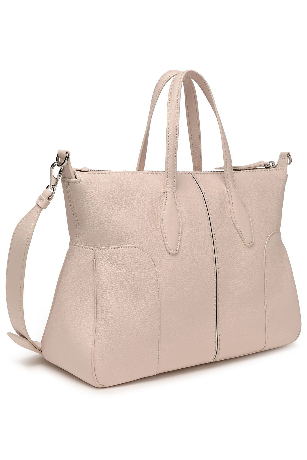 TOD'S Pebbled-leather tote