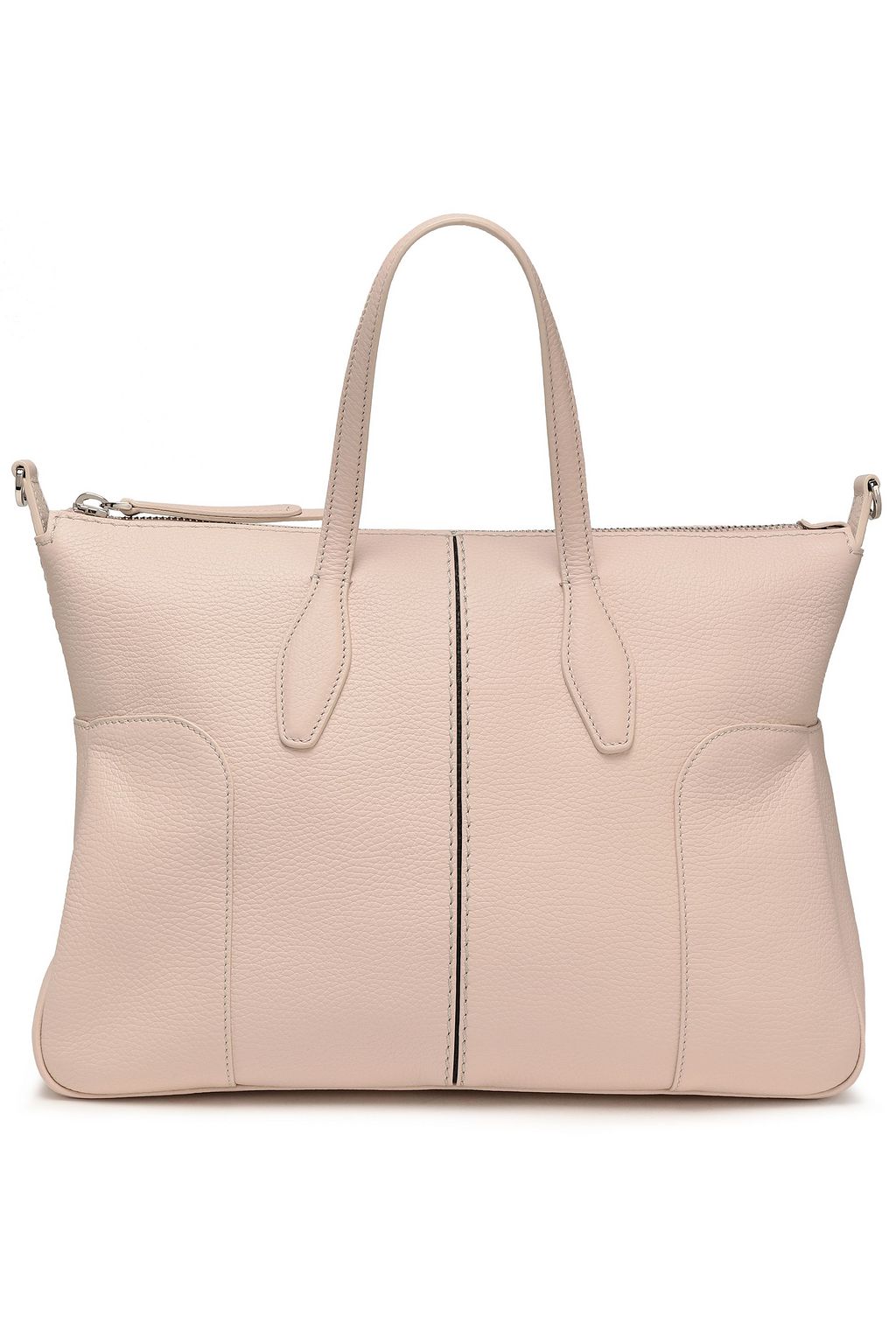 TOD'S Pebbled-leather tote