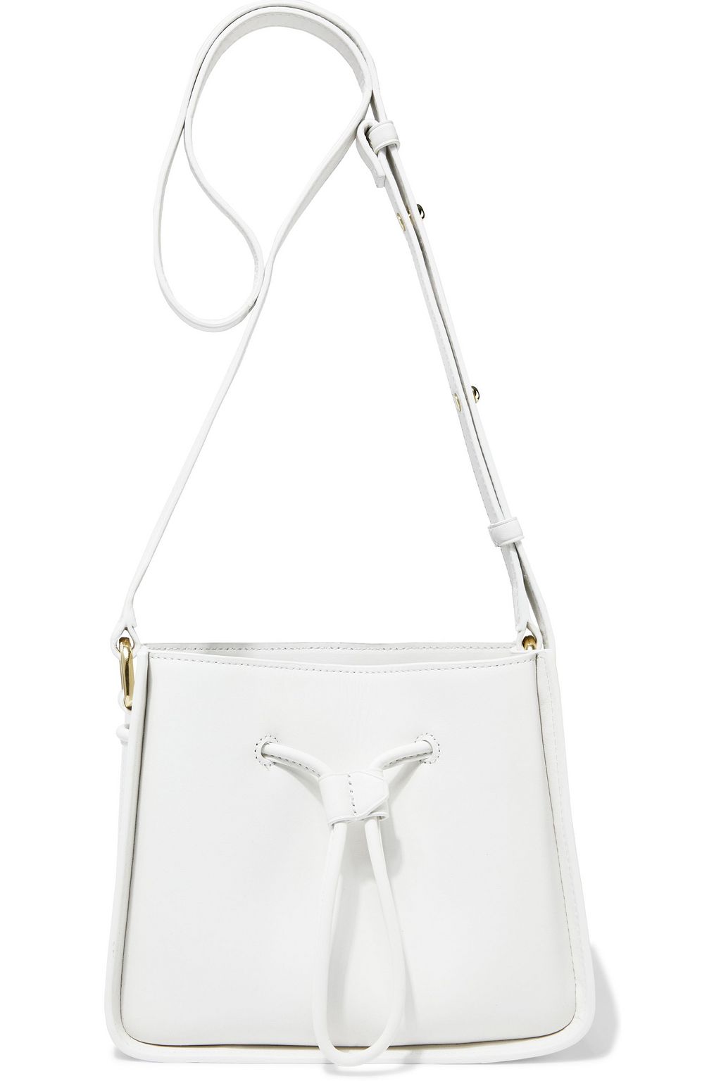 white bucket handbag