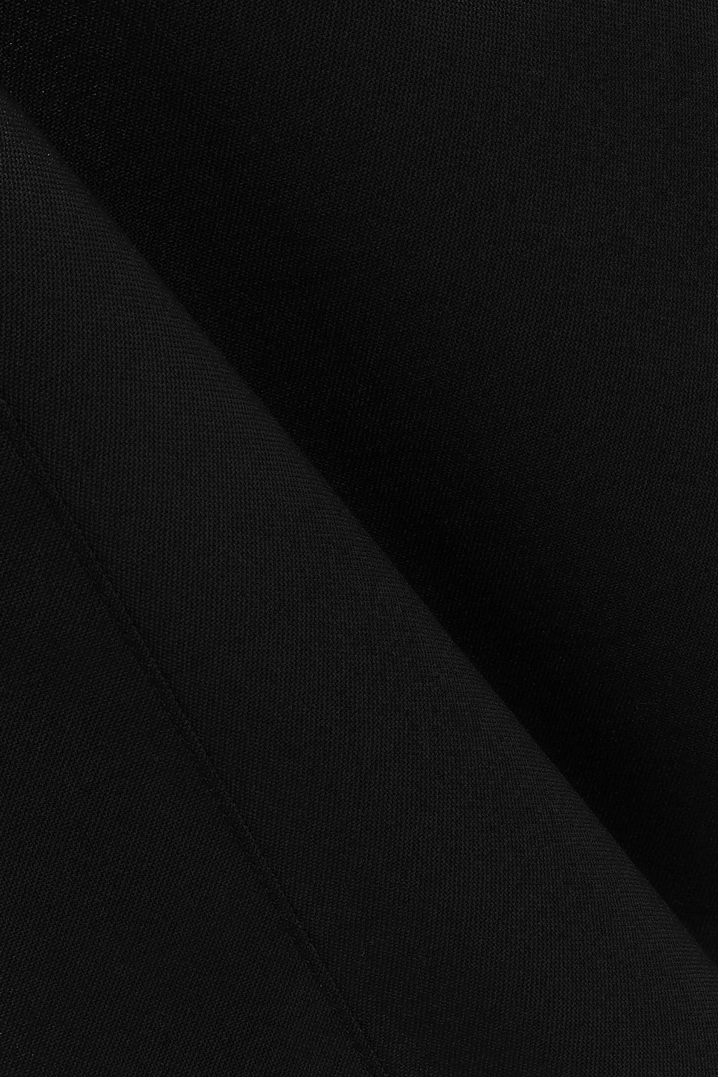 CAROLINA HERRERA Pleated stretch-wool midi skirt
