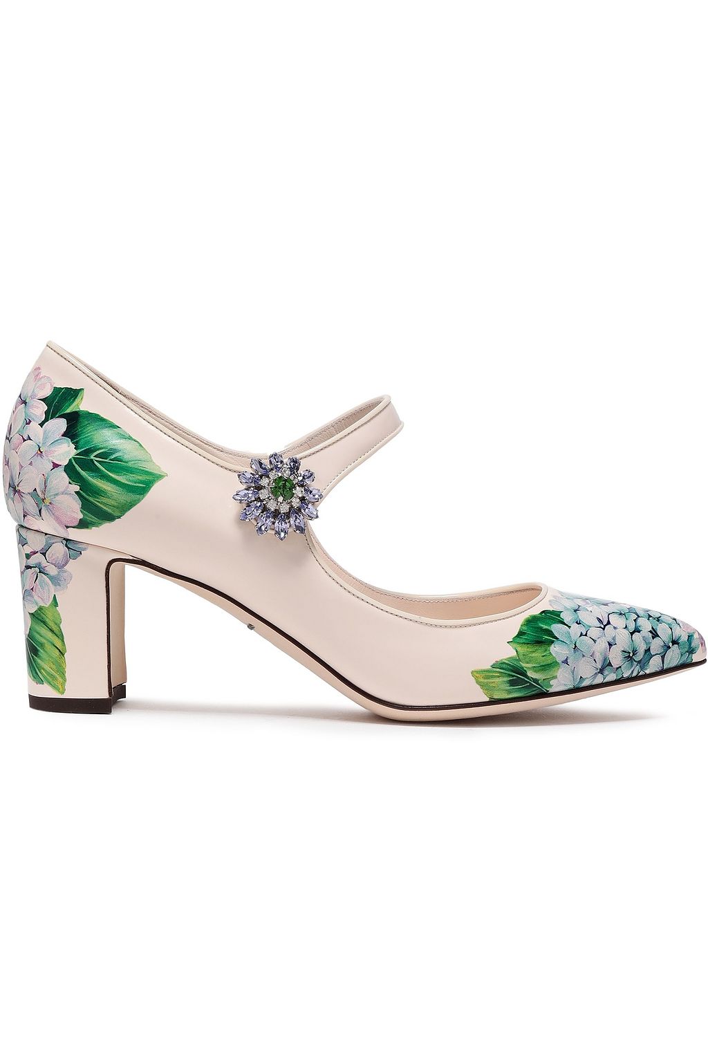 floral mary janes