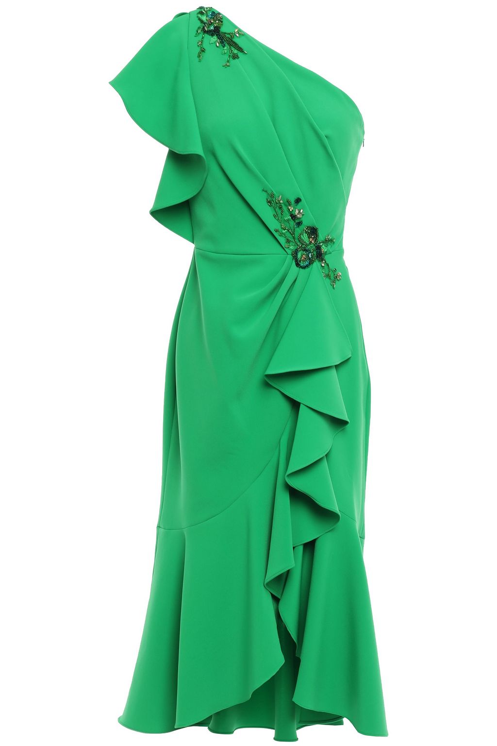 marchesa green dress