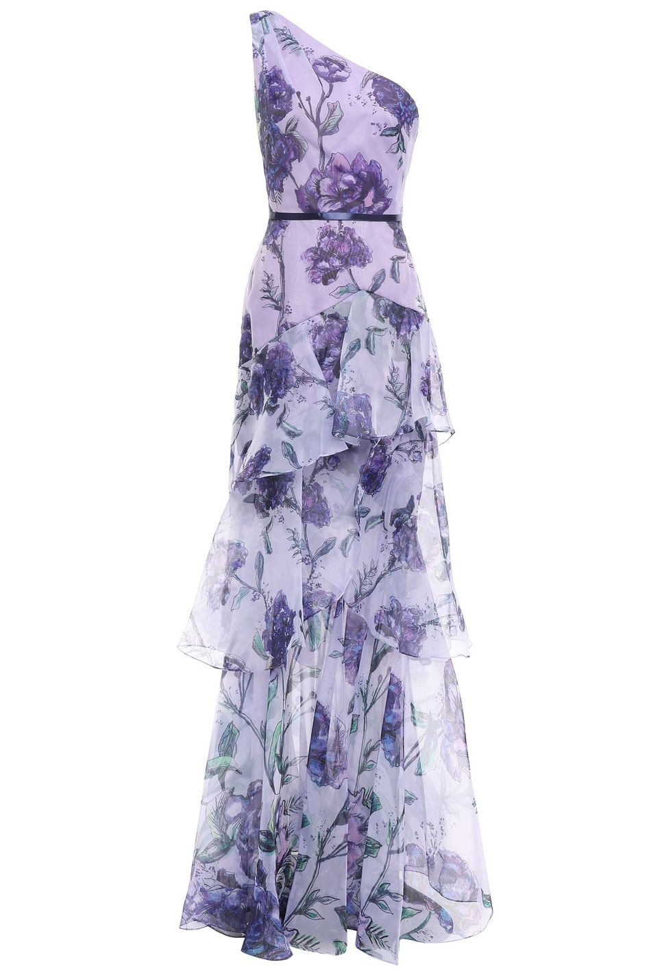 floral one piece gown