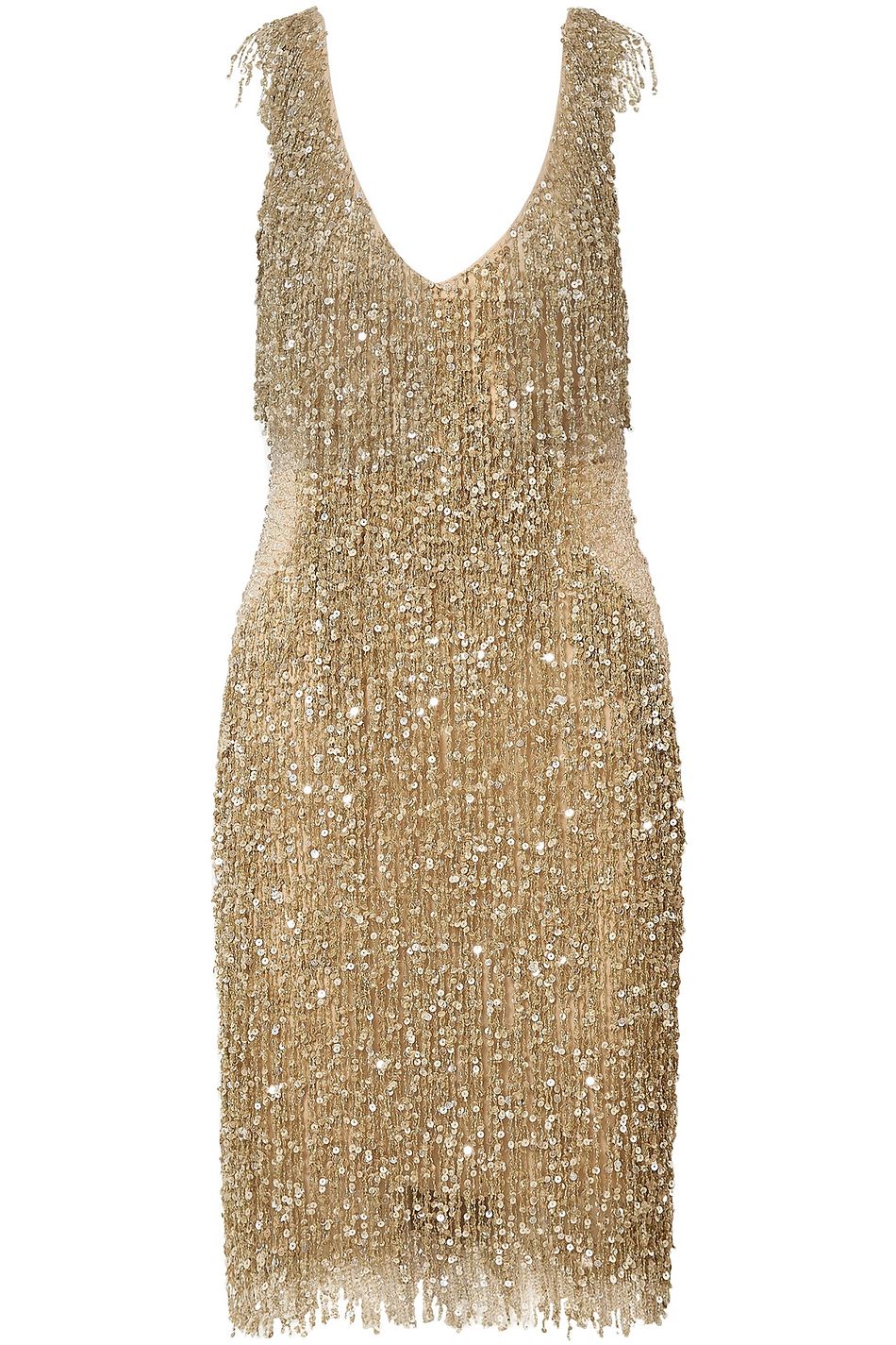 naeem khan fringe dress