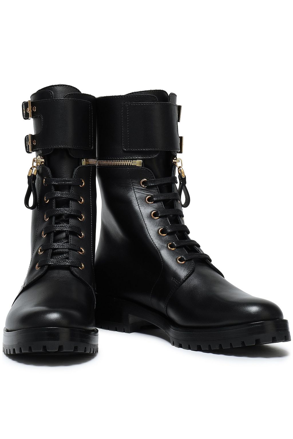 sergio rossi combat boots