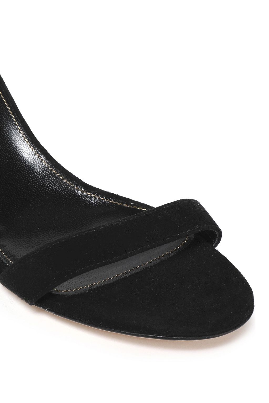 SERGIO ROSSI Cutout suede sandals