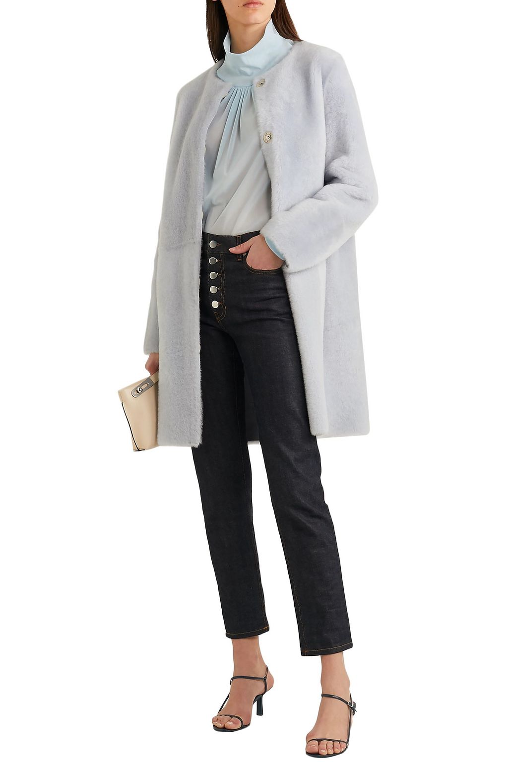 YVES SALOMON Reversible shearling coat