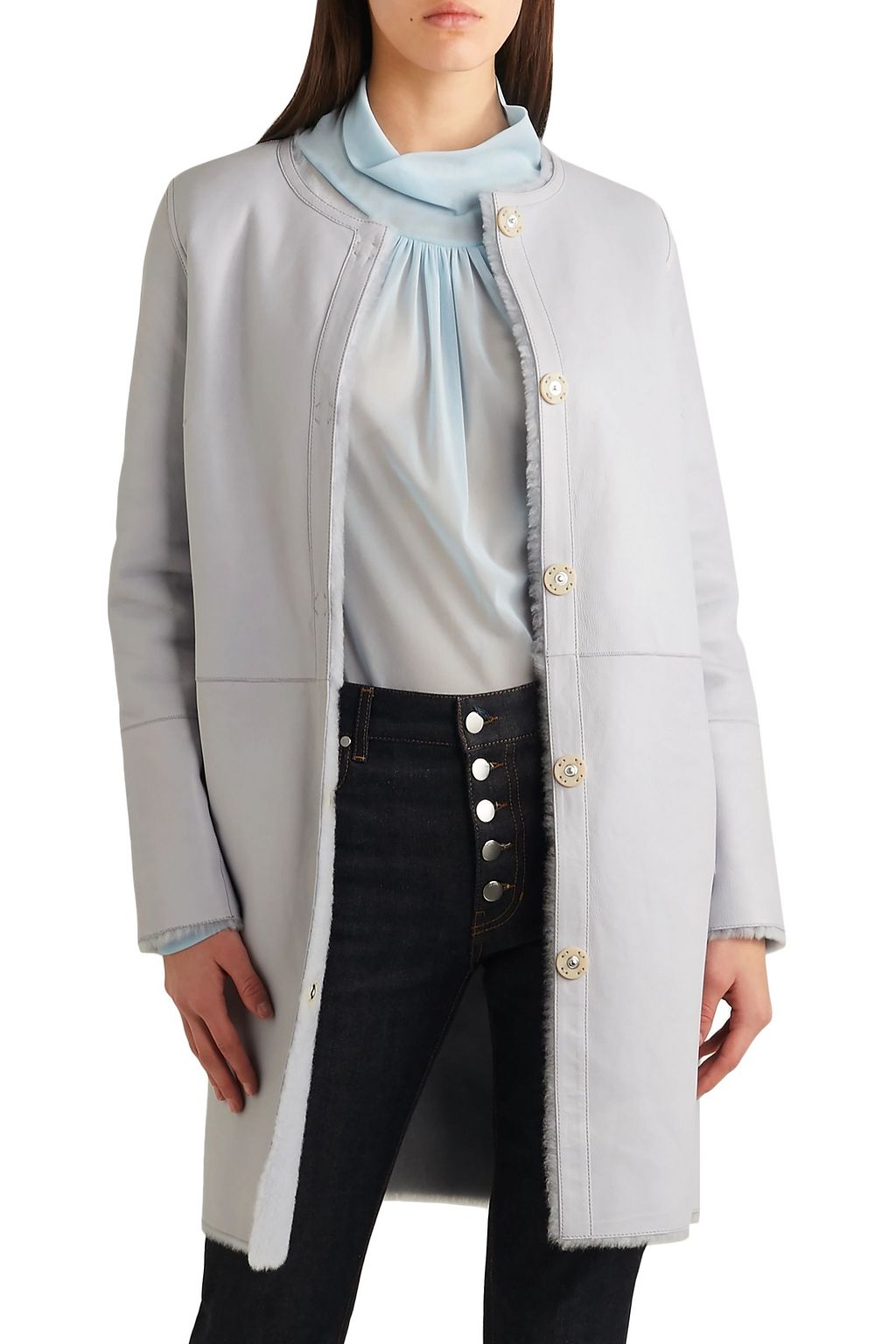 YVES SALOMON Reversible shearling coat