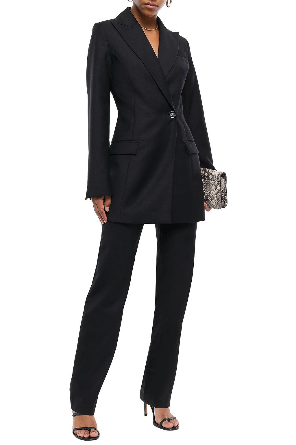 ANNA QUAN Roxy twill straight-leg pants