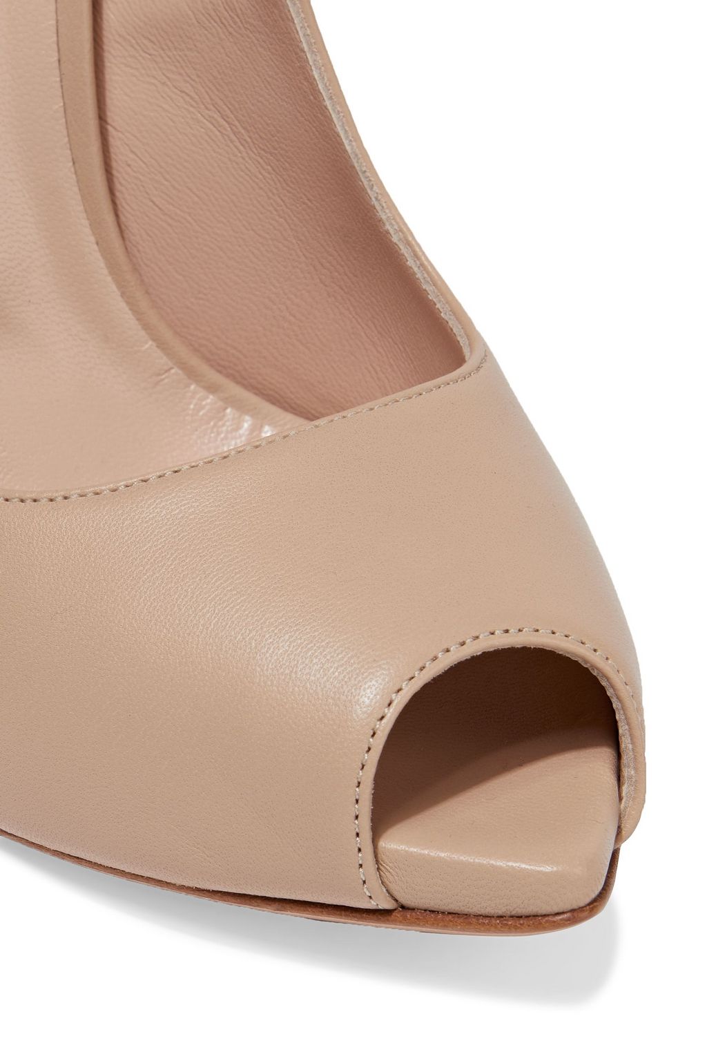 CASADEI Leather slingback sandals