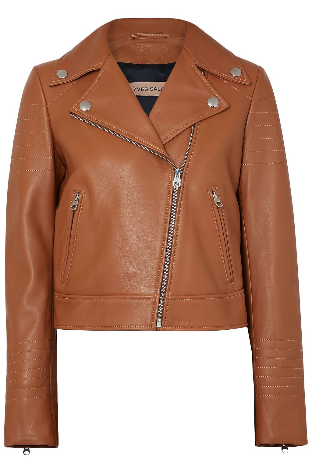 yves salomon leather jacket