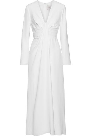 carolina herrera black and white gown