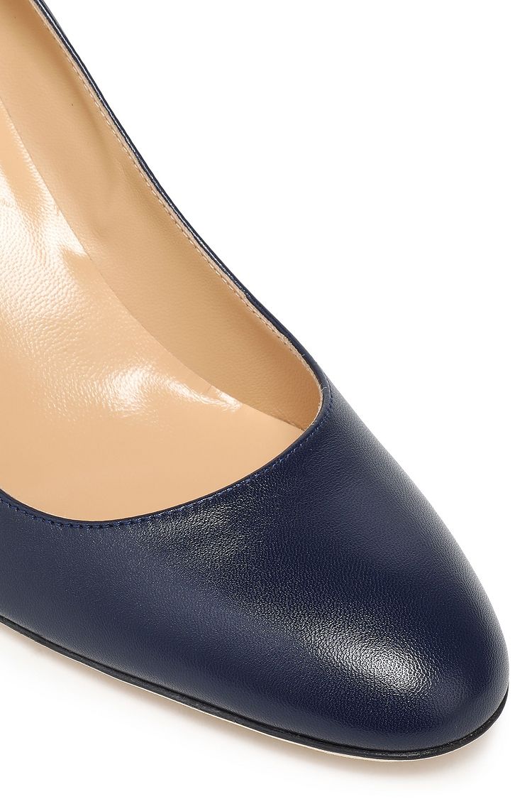indigo blue pumps