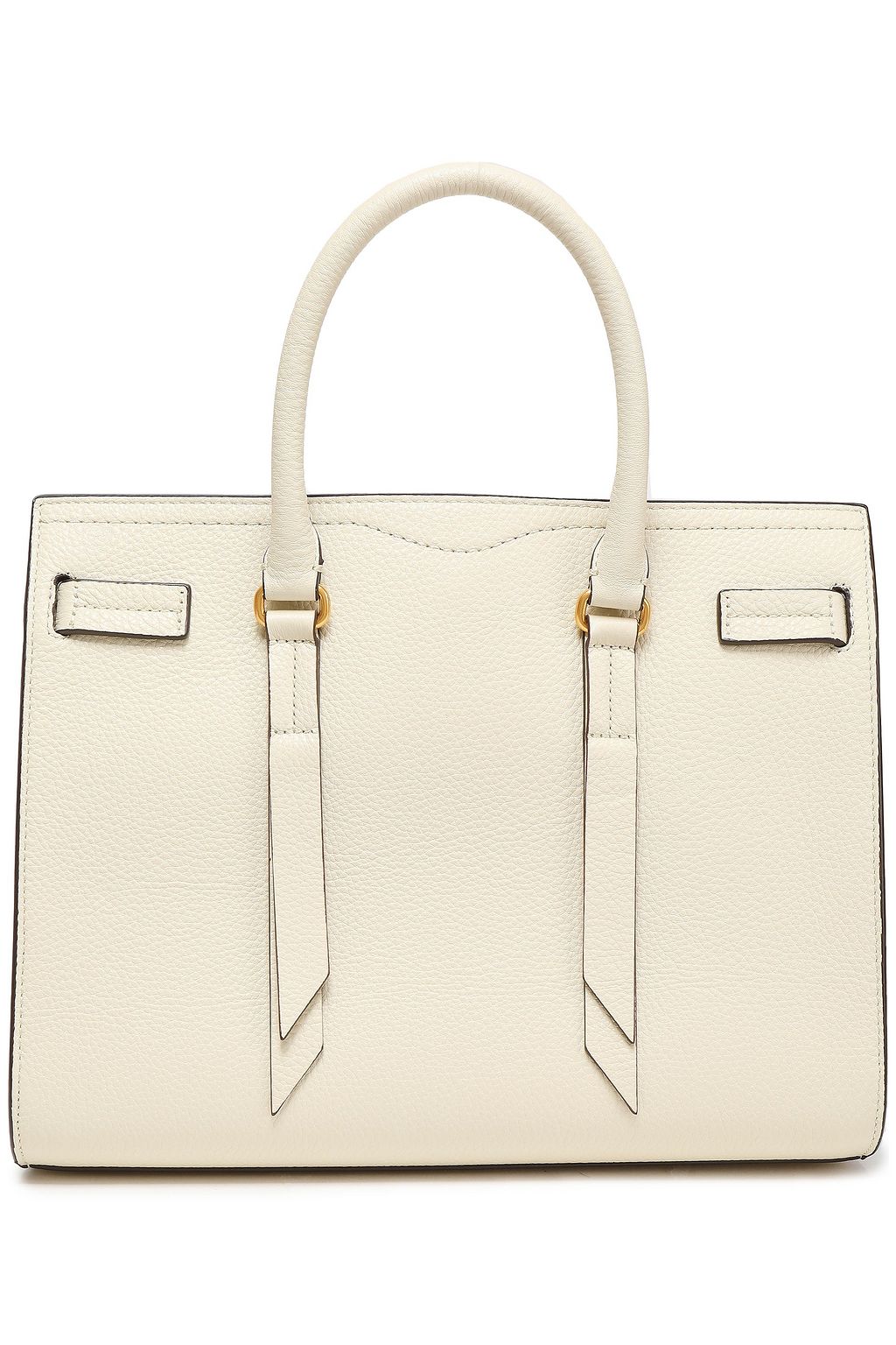 REBECCA MINKOFF Color-block pebbled-leather tote