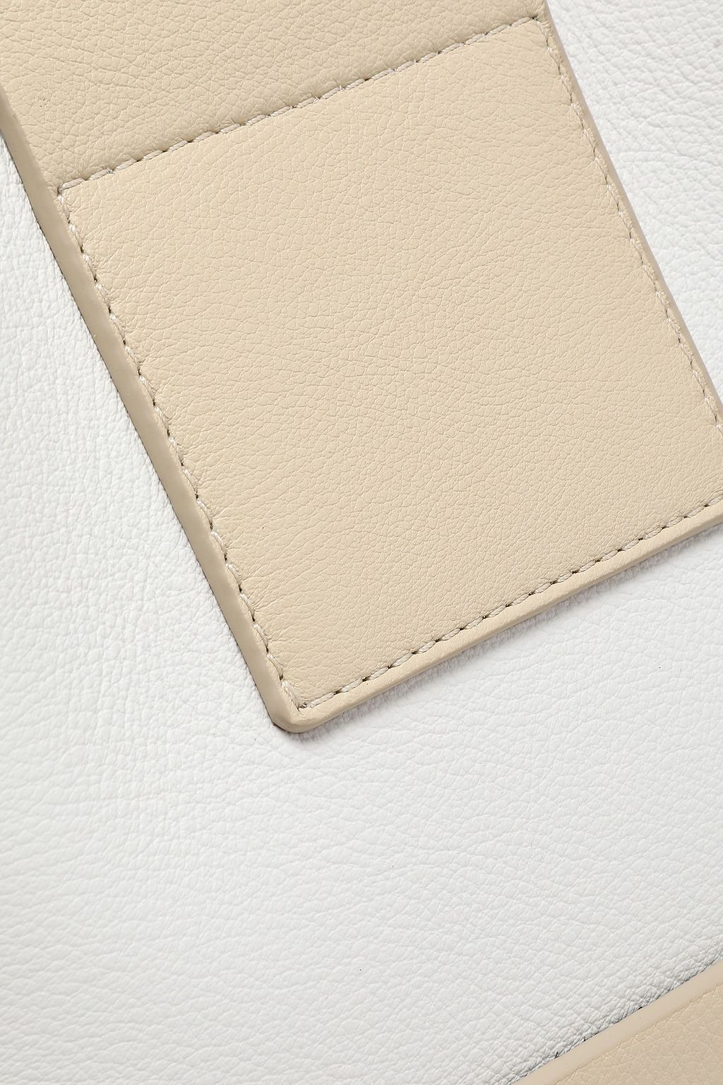YUZEFI Tab textured-leather tote