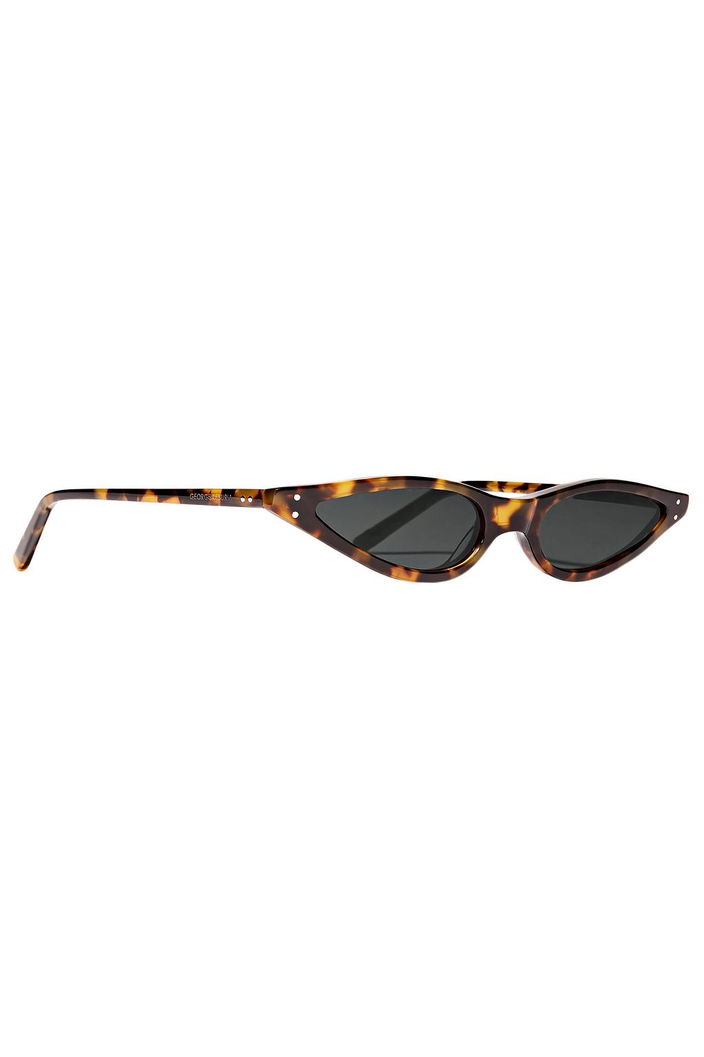 GEORGE KEBURIA Cat-eye tortoiseshell acetate sunglasses