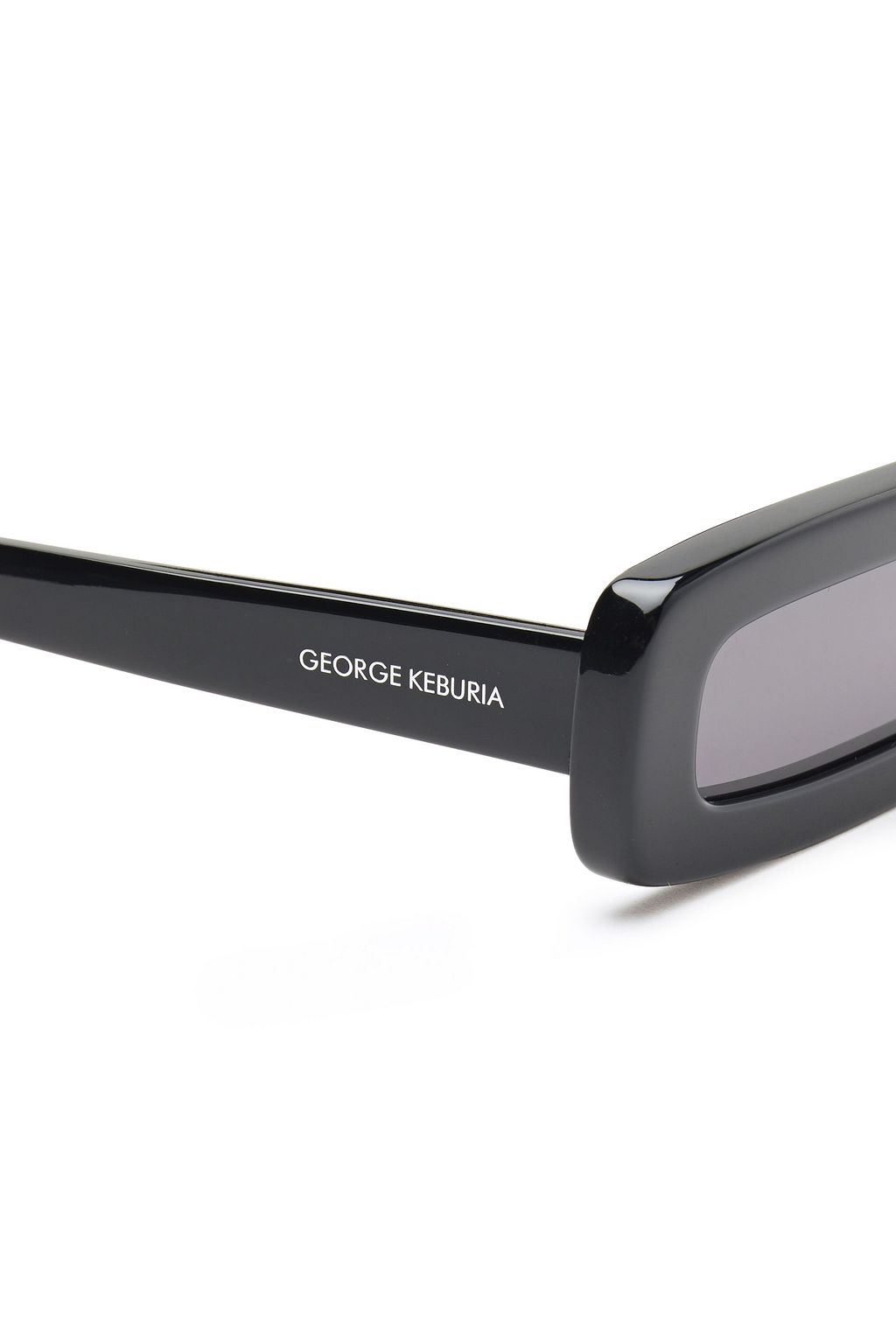 GEORGE KEBURIA Rectangle-frame acetate sunglasses