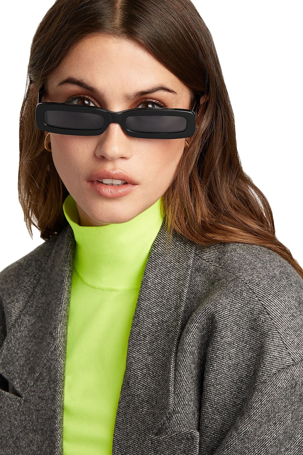 GEORGE KEBURIA Rectangle-frame acetate sunglasses