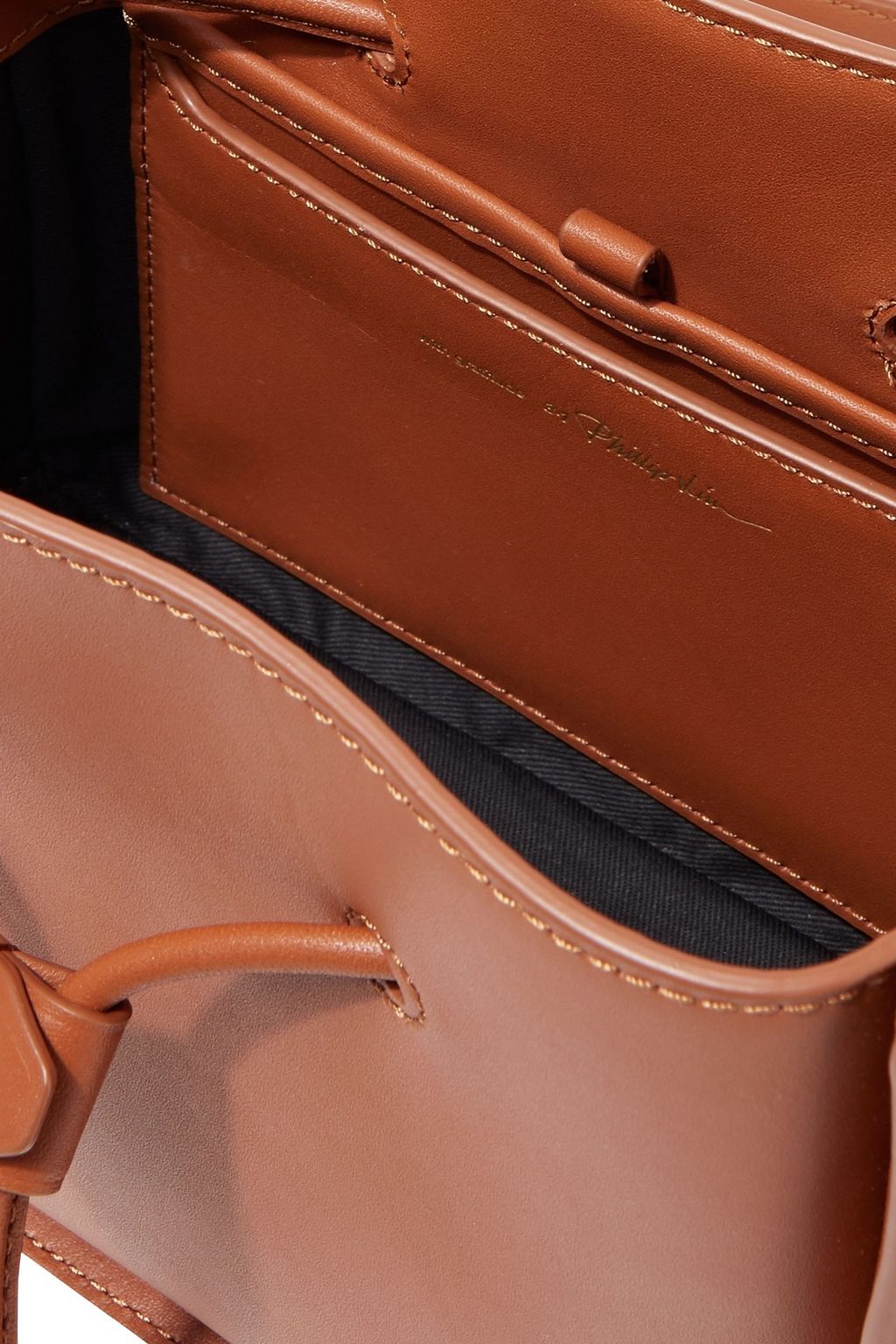 3.1 PHILLIP LIM Soleil mini leather bucket bag