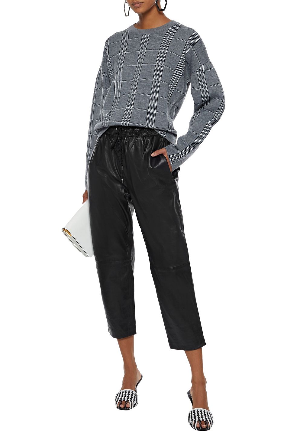 cropped track pants mens