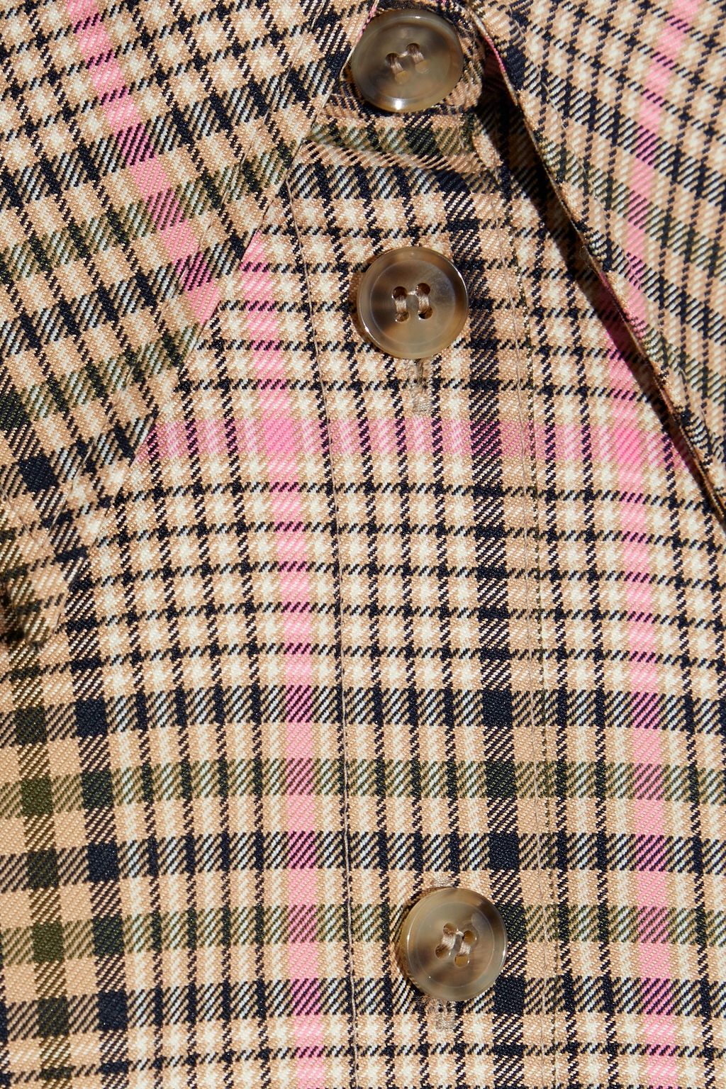 BAUM UND PFERDGARTEN Bonny checked woven shirt