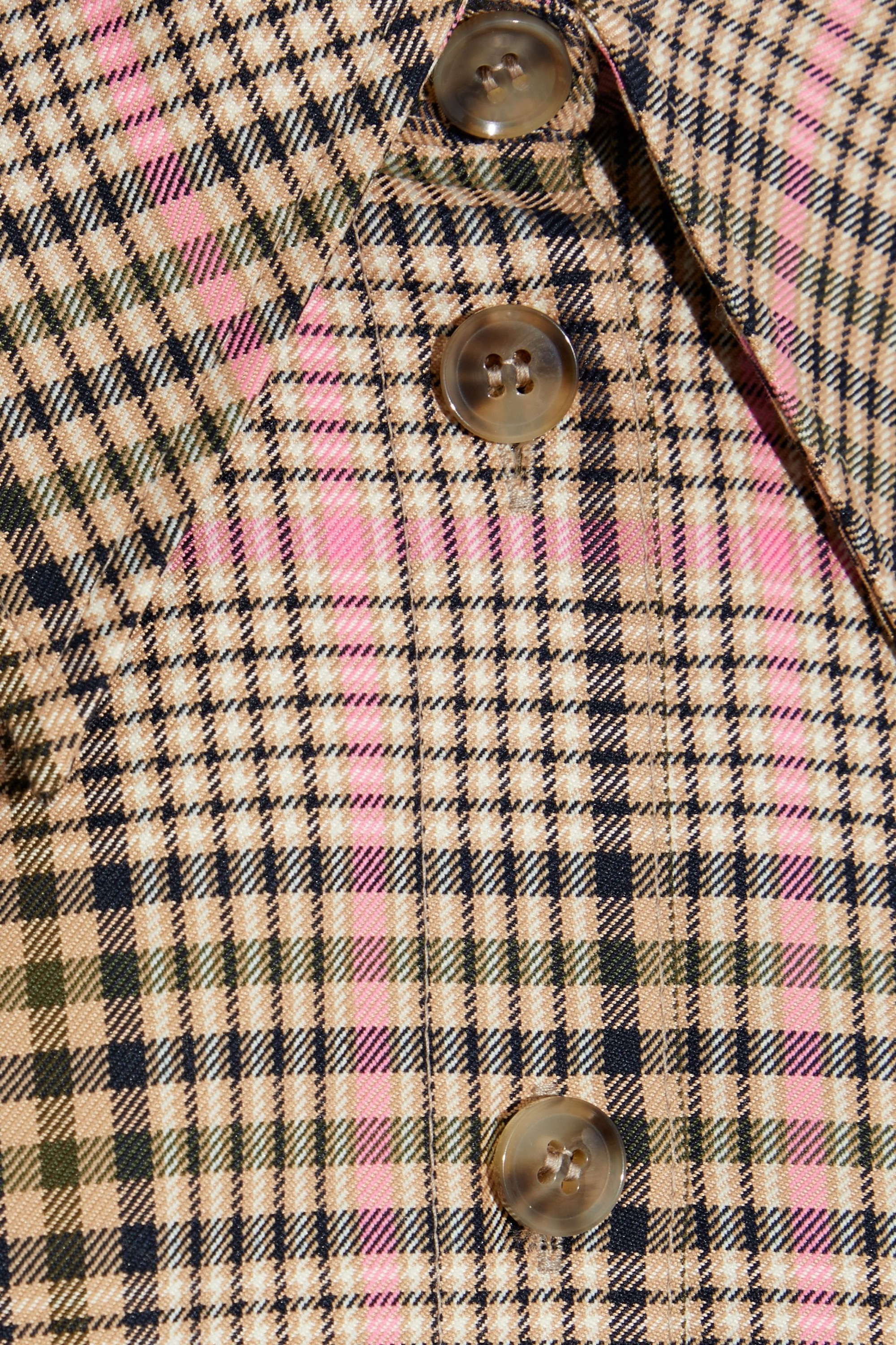 BAUM UND PFERDGARTEN Bonny checked woven shirt