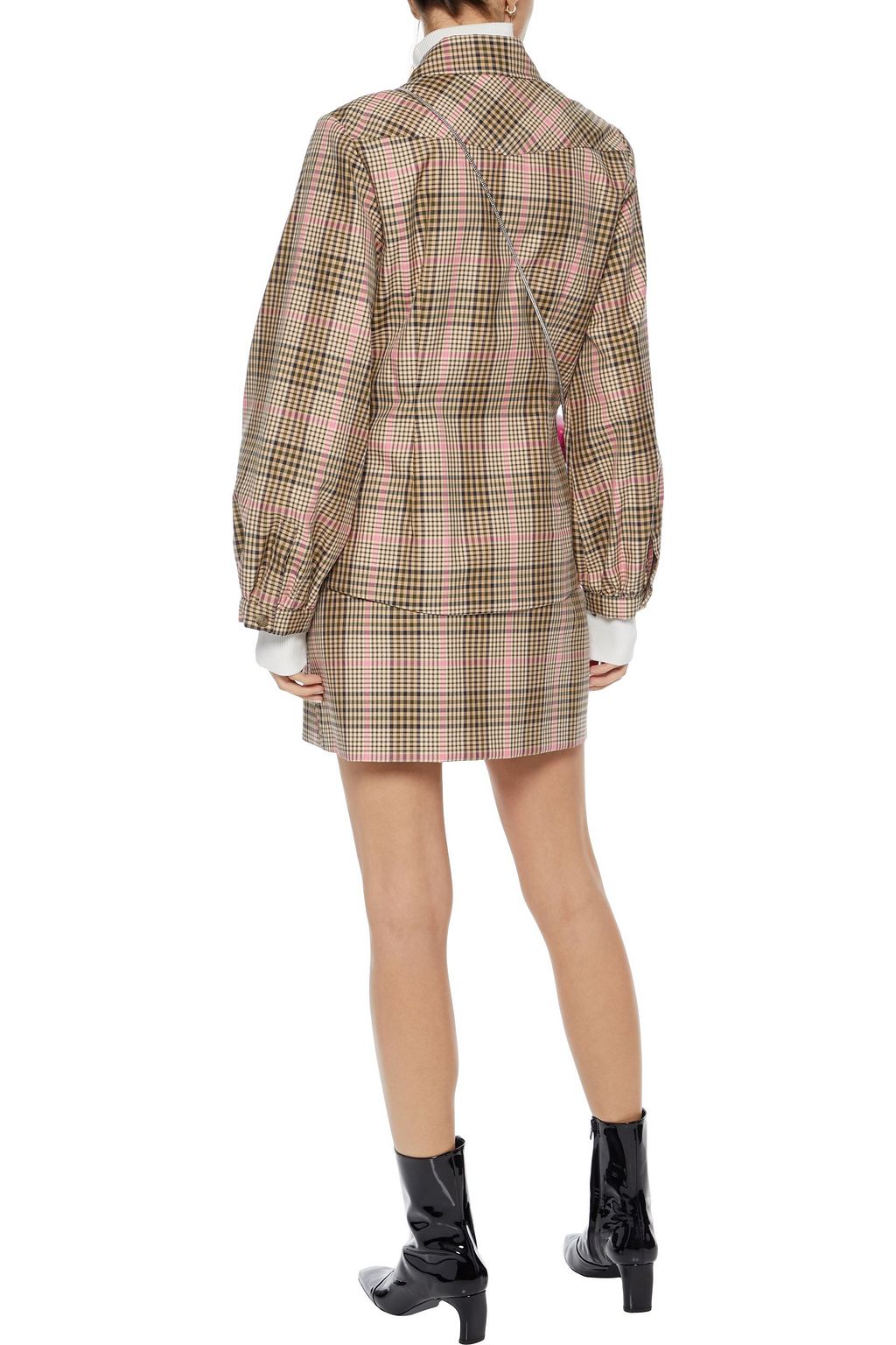 BAUM UND PFERDGARTEN Bonny checked woven shirt