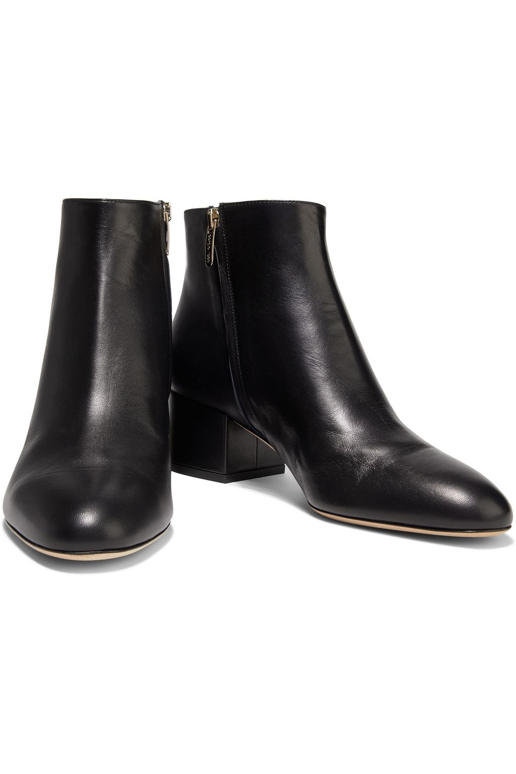 SERGIO ROSSI Leather ankle boots