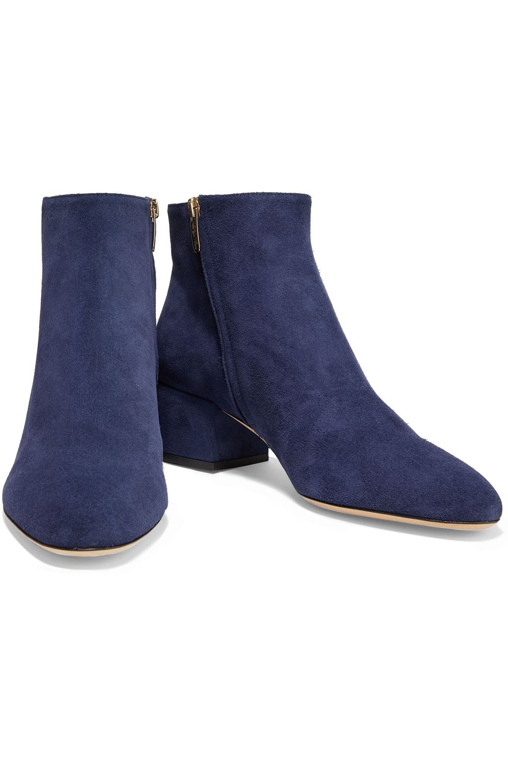 SERGIO ROSSI Virginia suede ankle boots