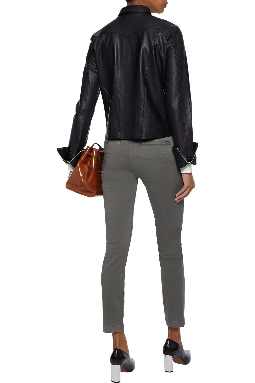 J BRAND Cotton-blend twill skinny pants