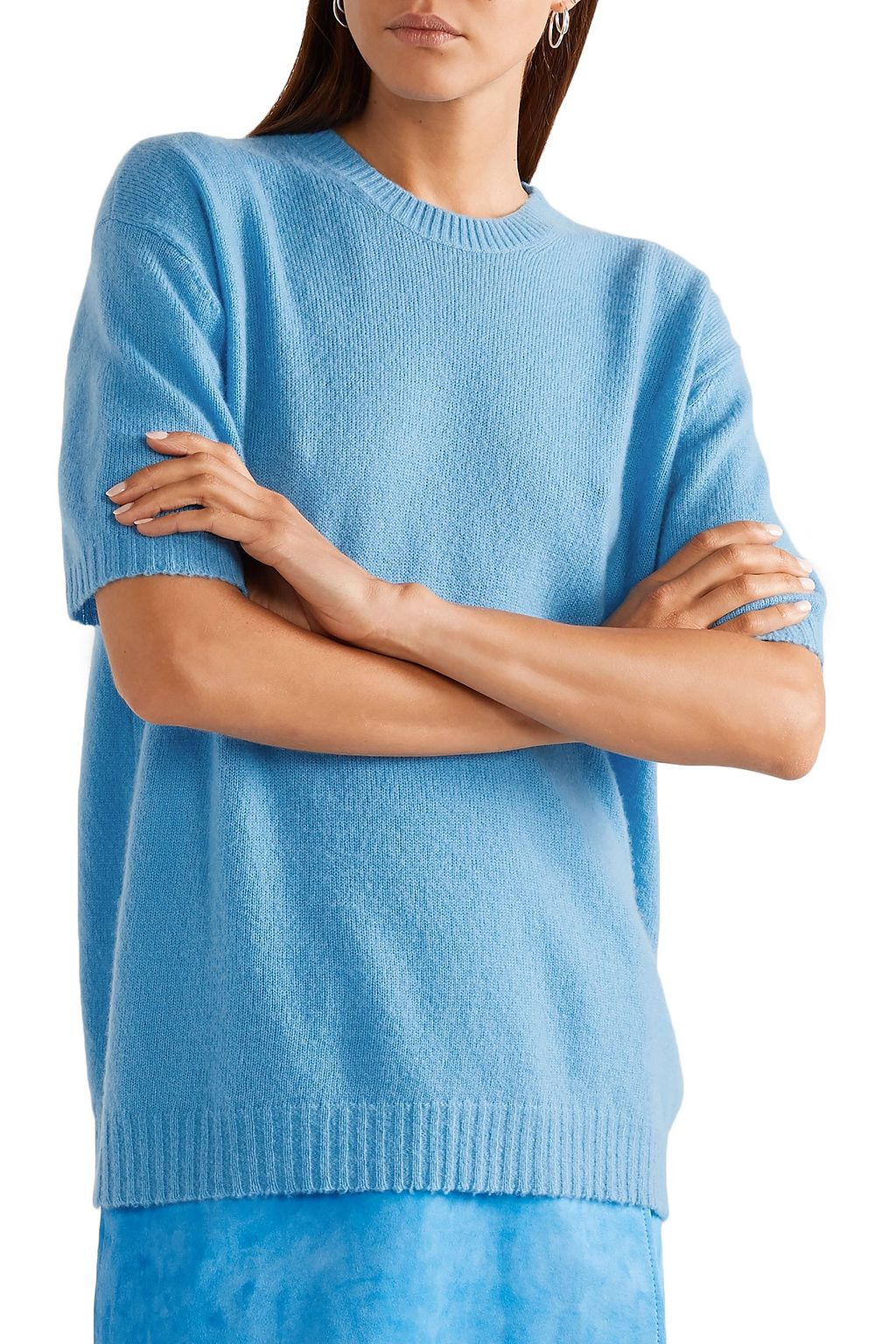 LAPOINTE Cashmere and silk-blend top