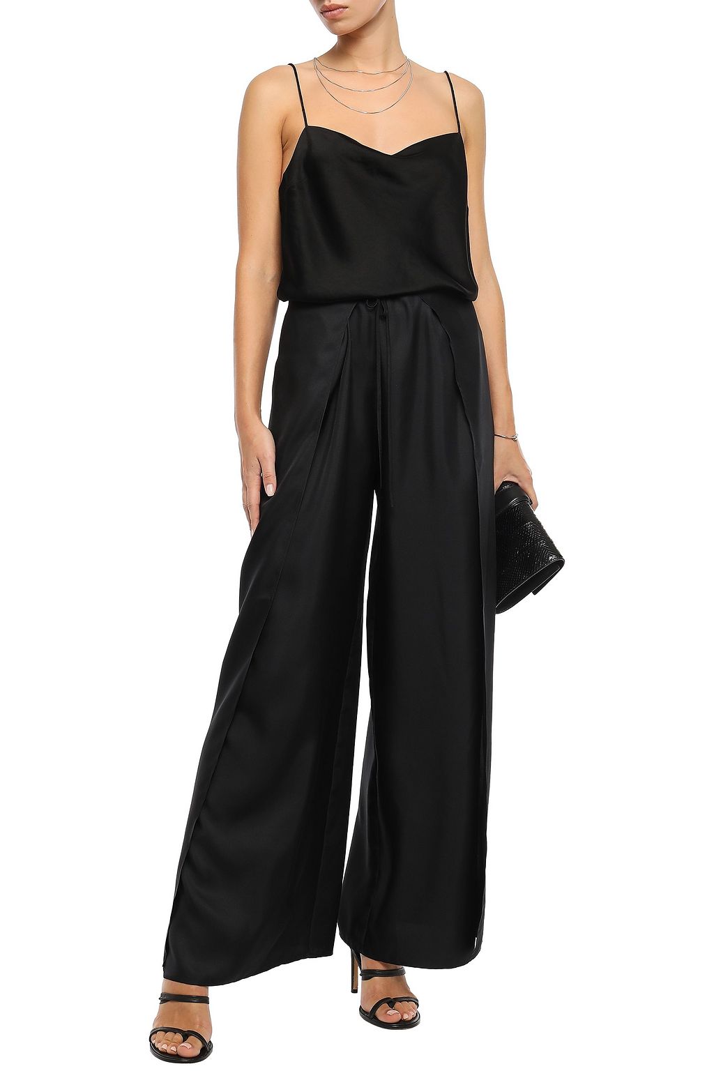 lulu silk trousers