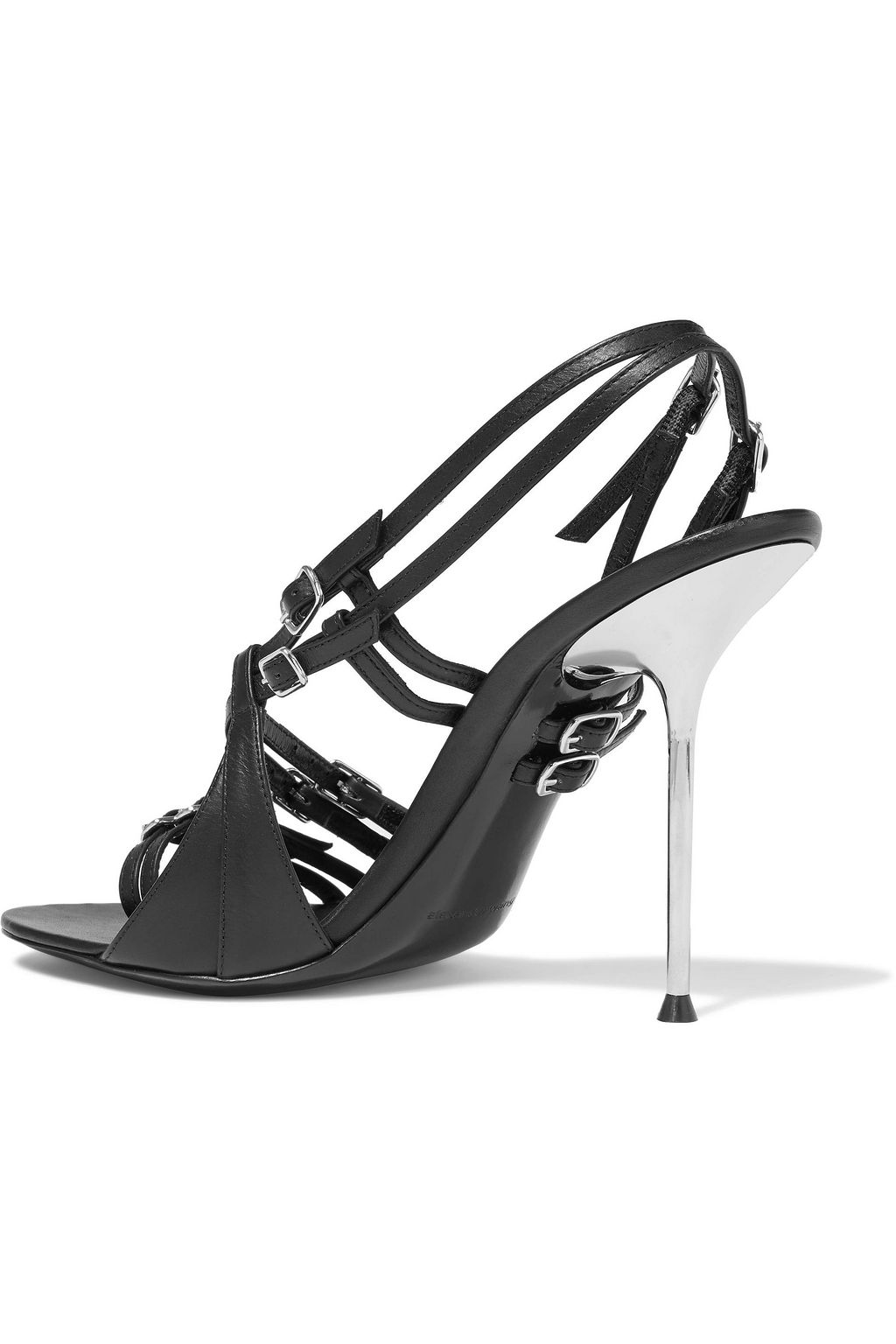 ALEXANDER WANG Kayla buckled leather sandals