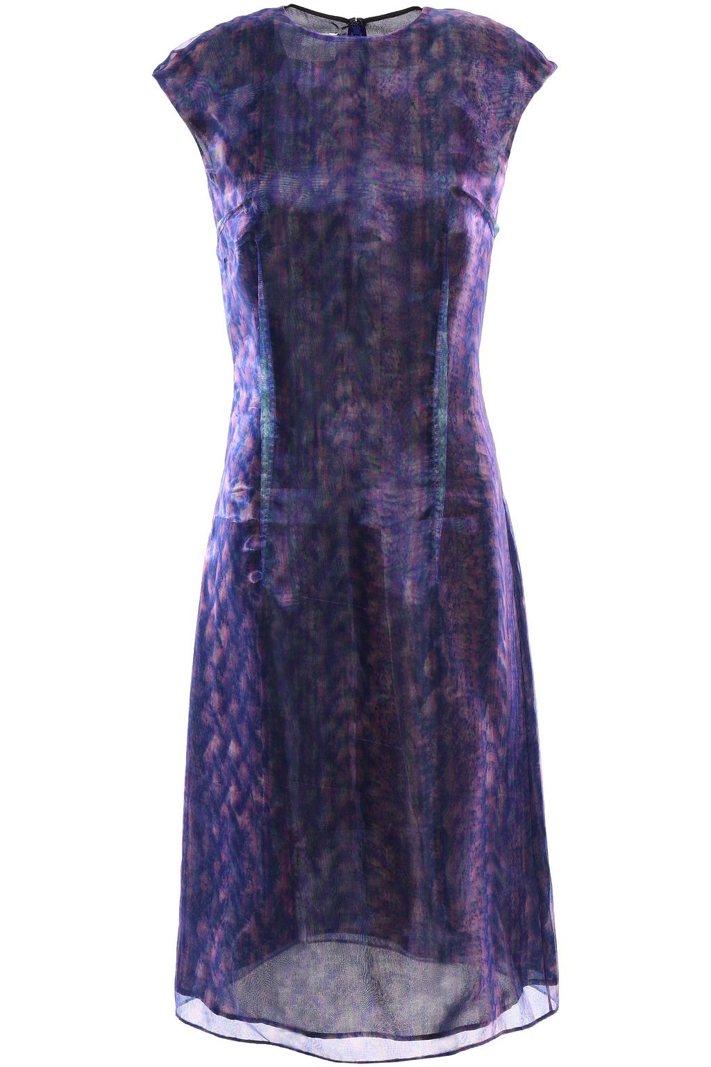 purple holographic dress