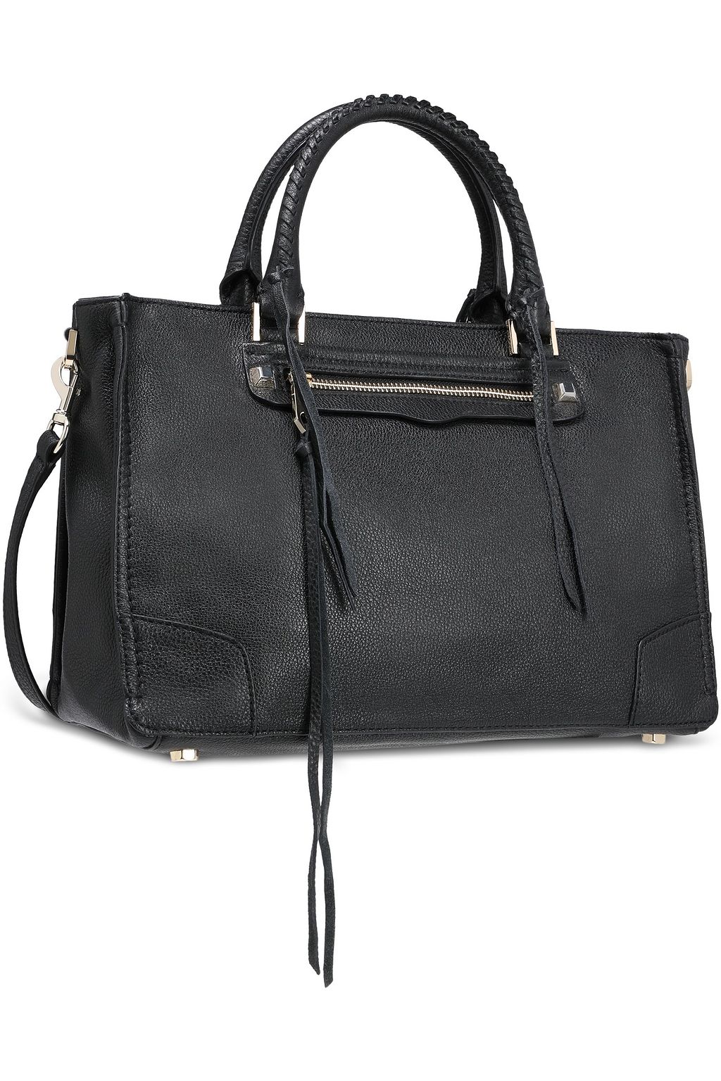 REBECCA MINKOFF Textured-leather tote