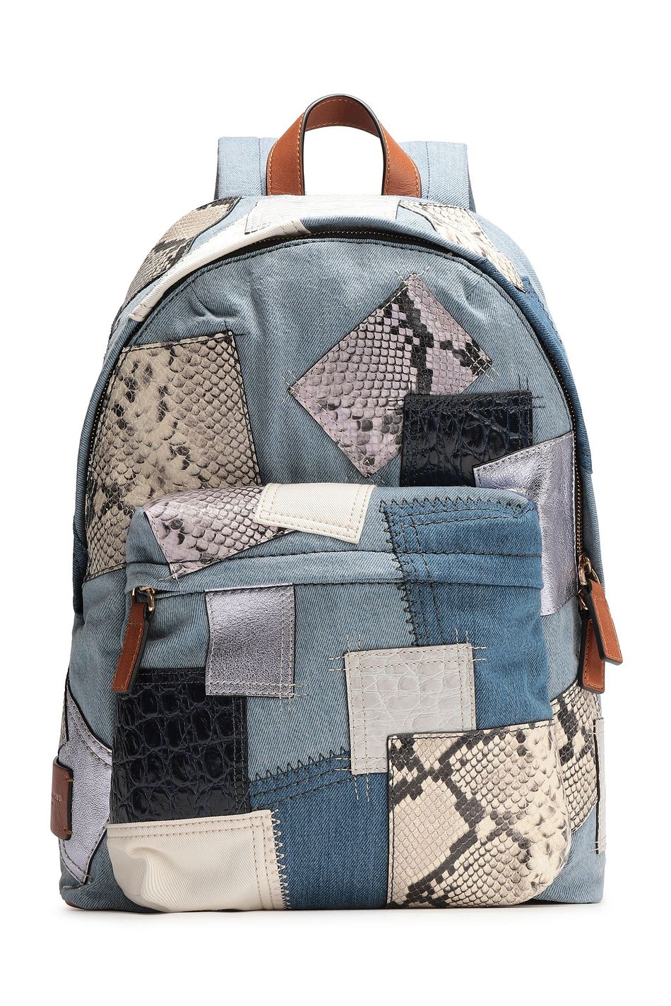 denim backpack