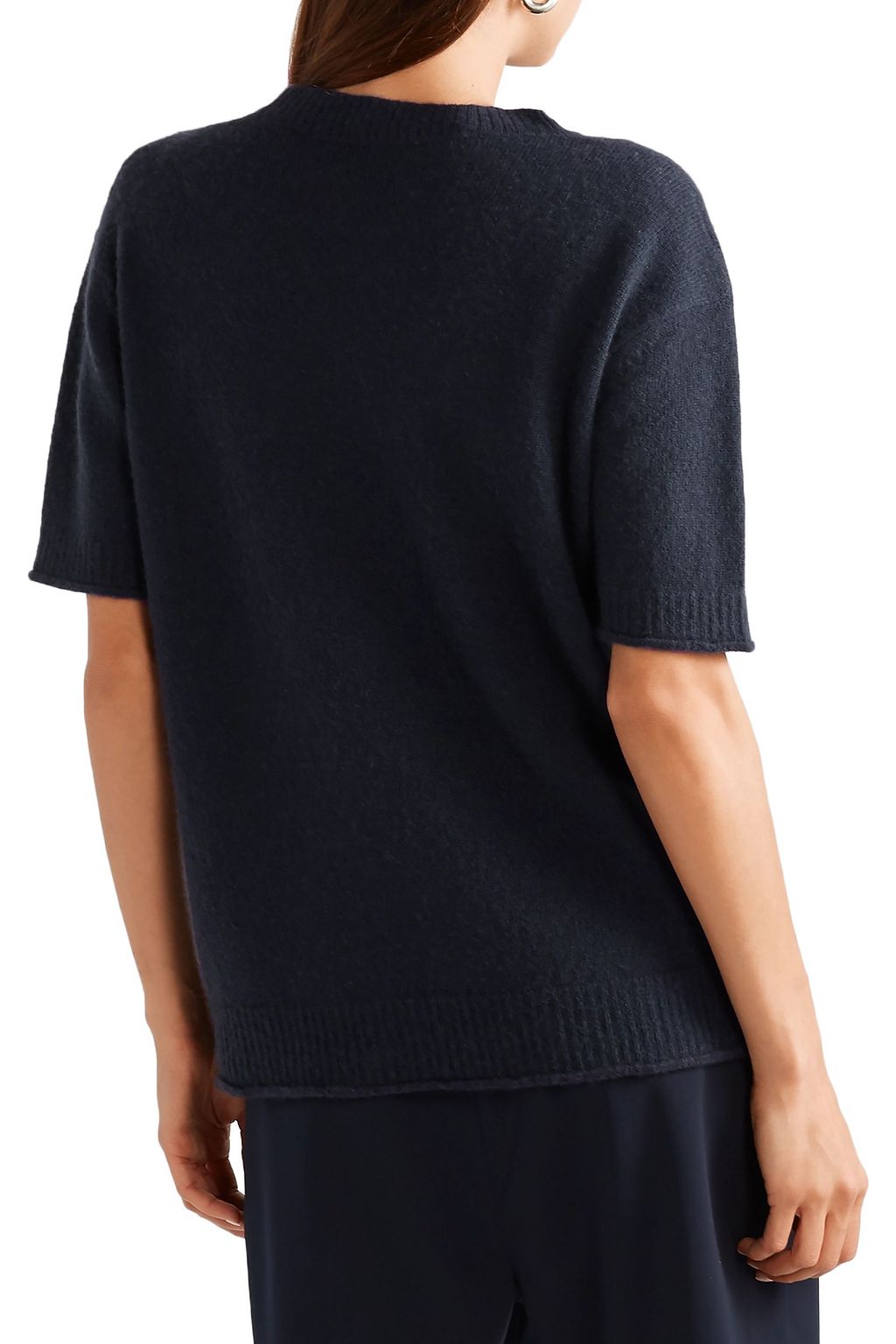 LAPOINTE Cashmere and silk-blend top