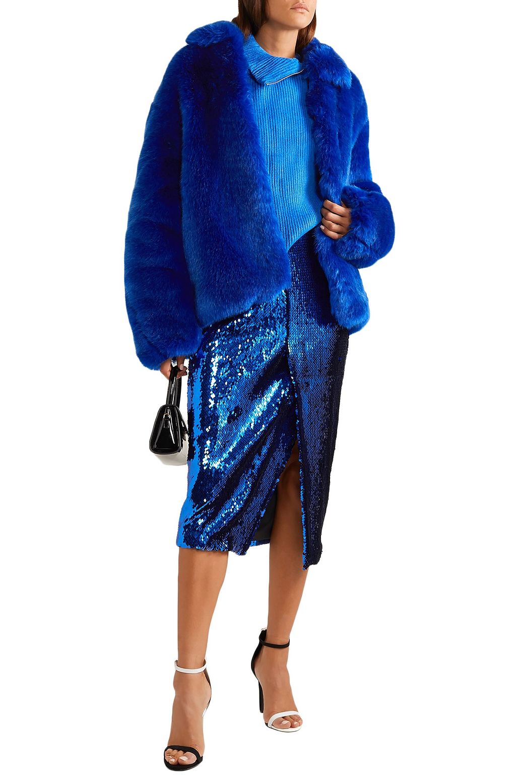 LAPOINTE Faux fur coat