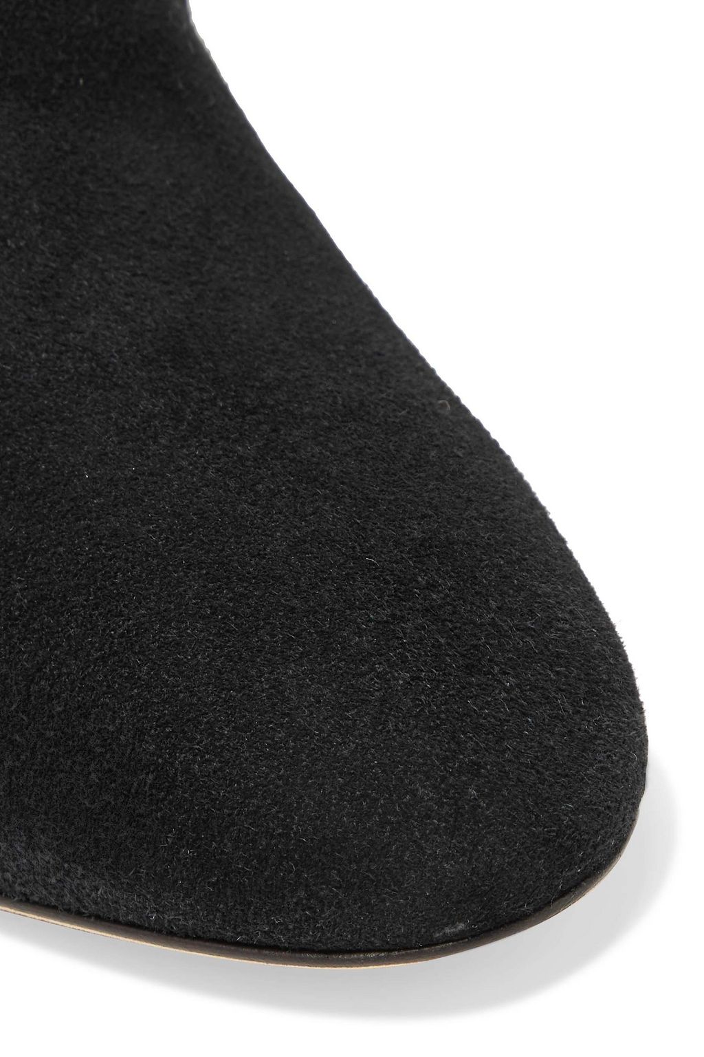SERGIO ROSSI Suede knee boots