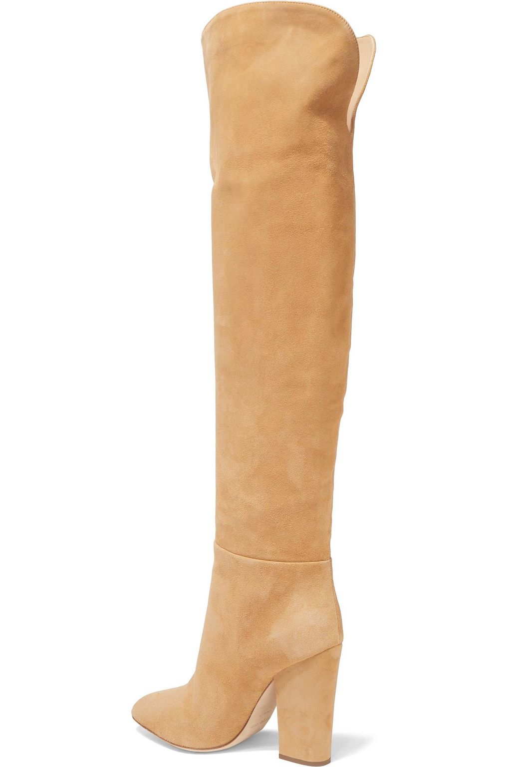 SERGIO ROSSI Suede over-the-knee boots