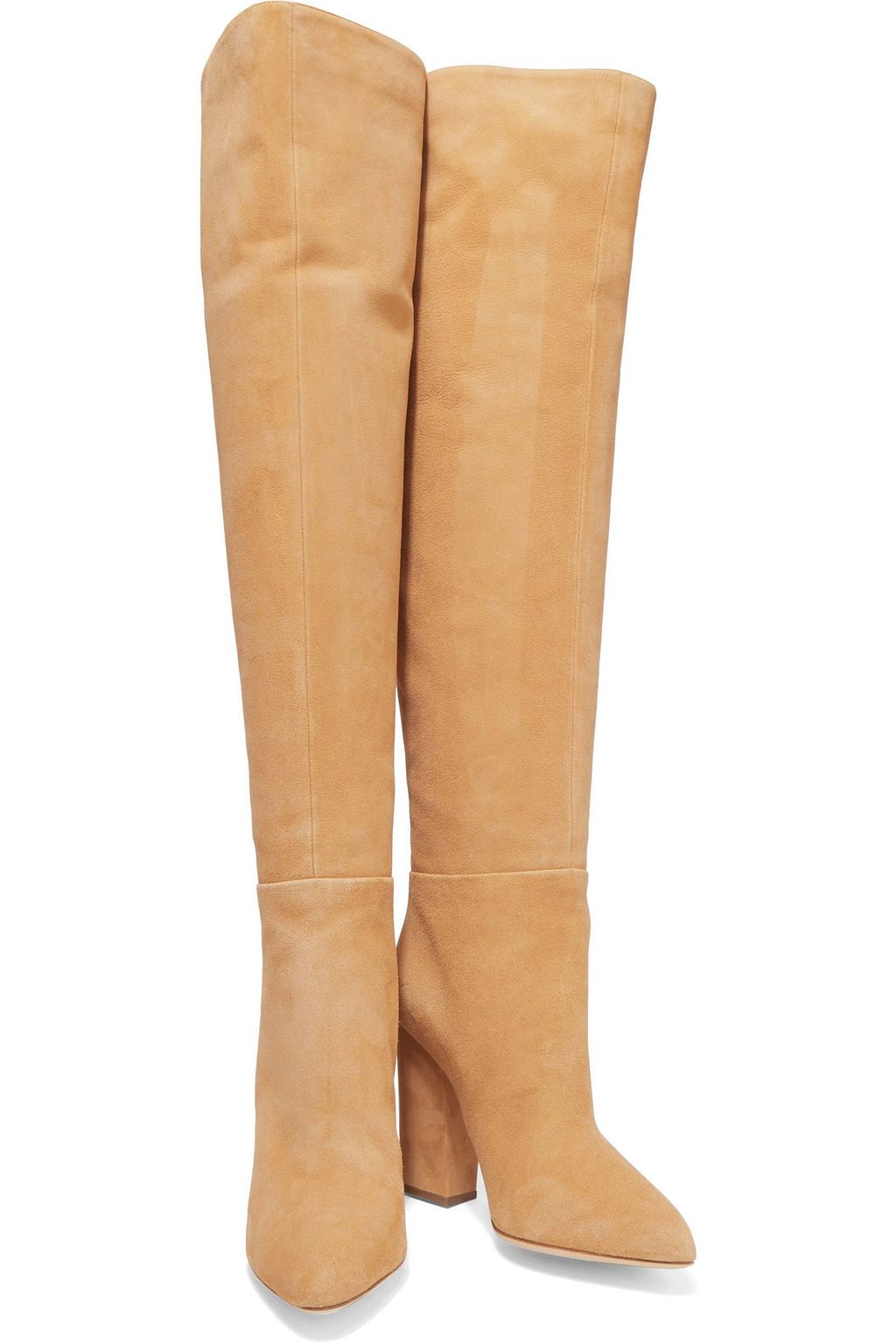 SERGIO ROSSI Suede over-the-knee boots