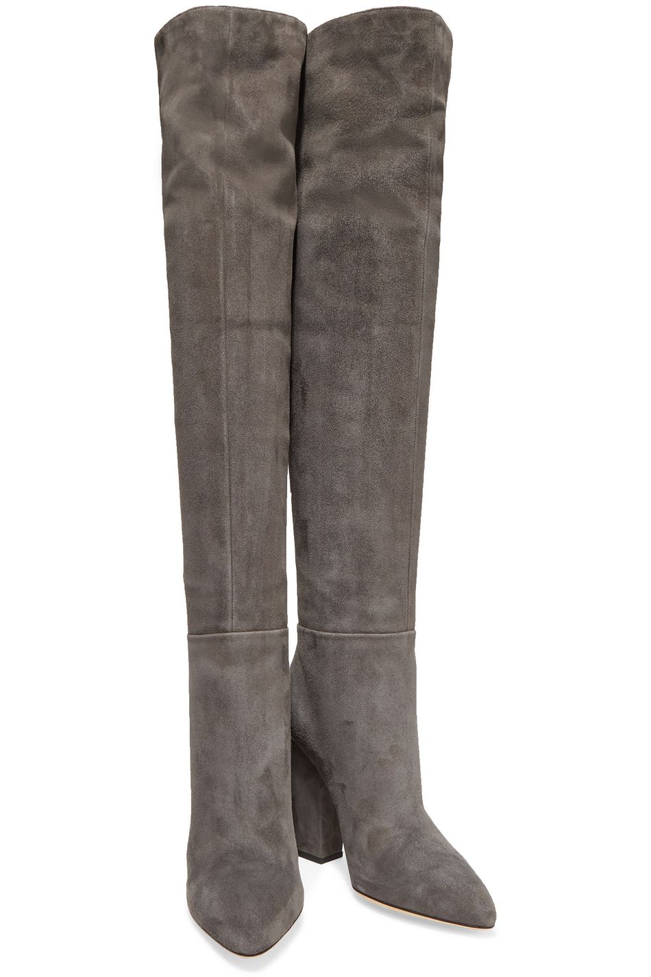 chunky cleated heel boots