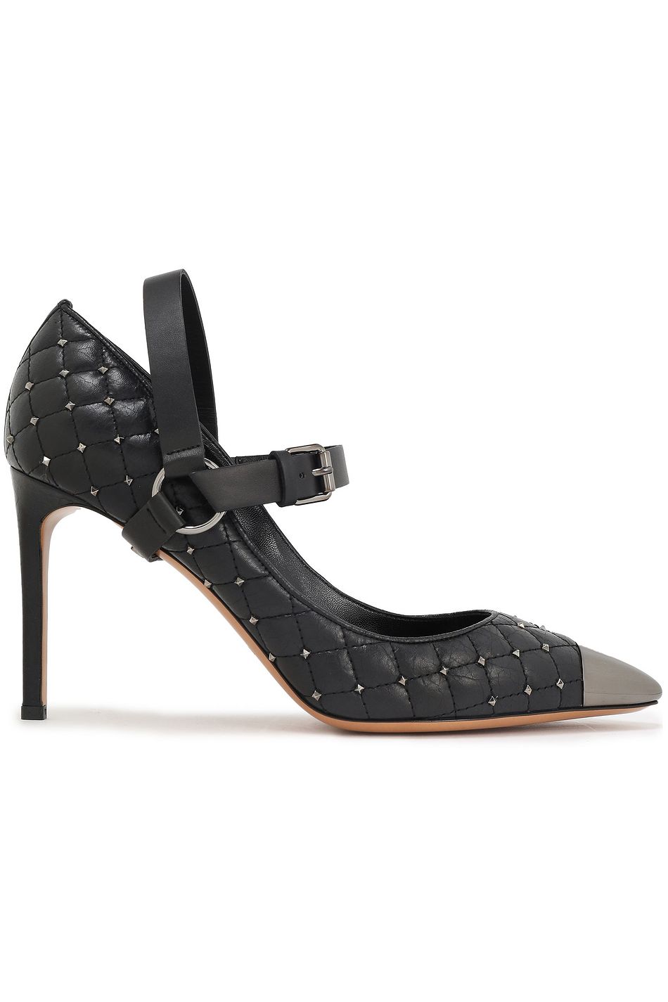 silver mary jane pumps