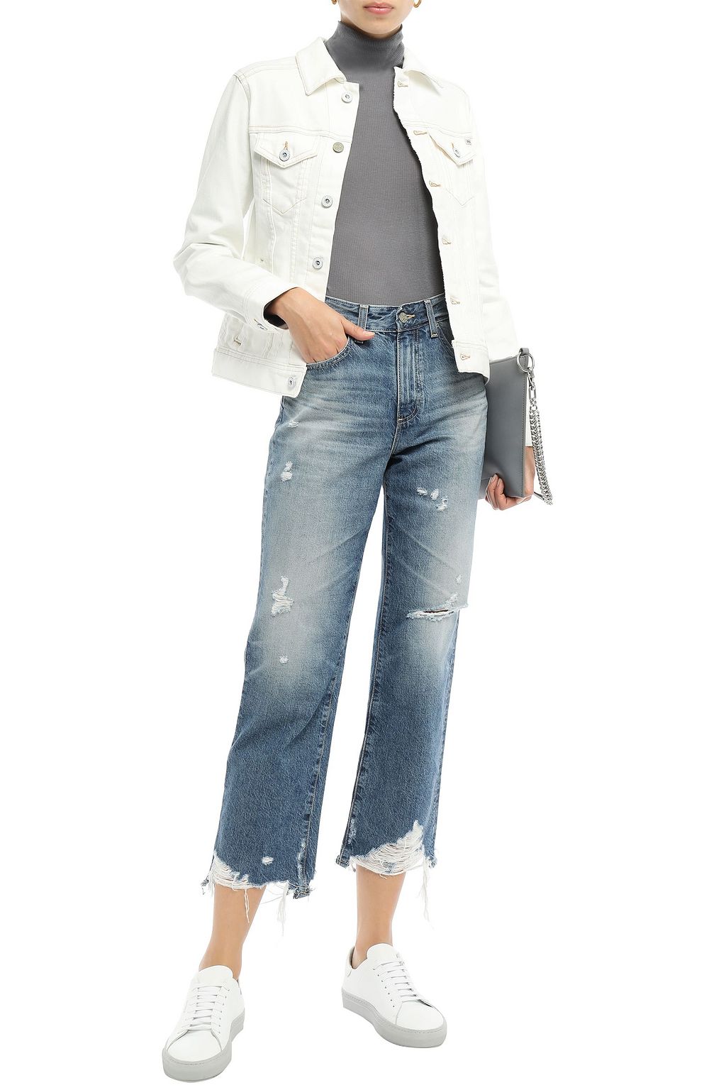ag distressed jeans
