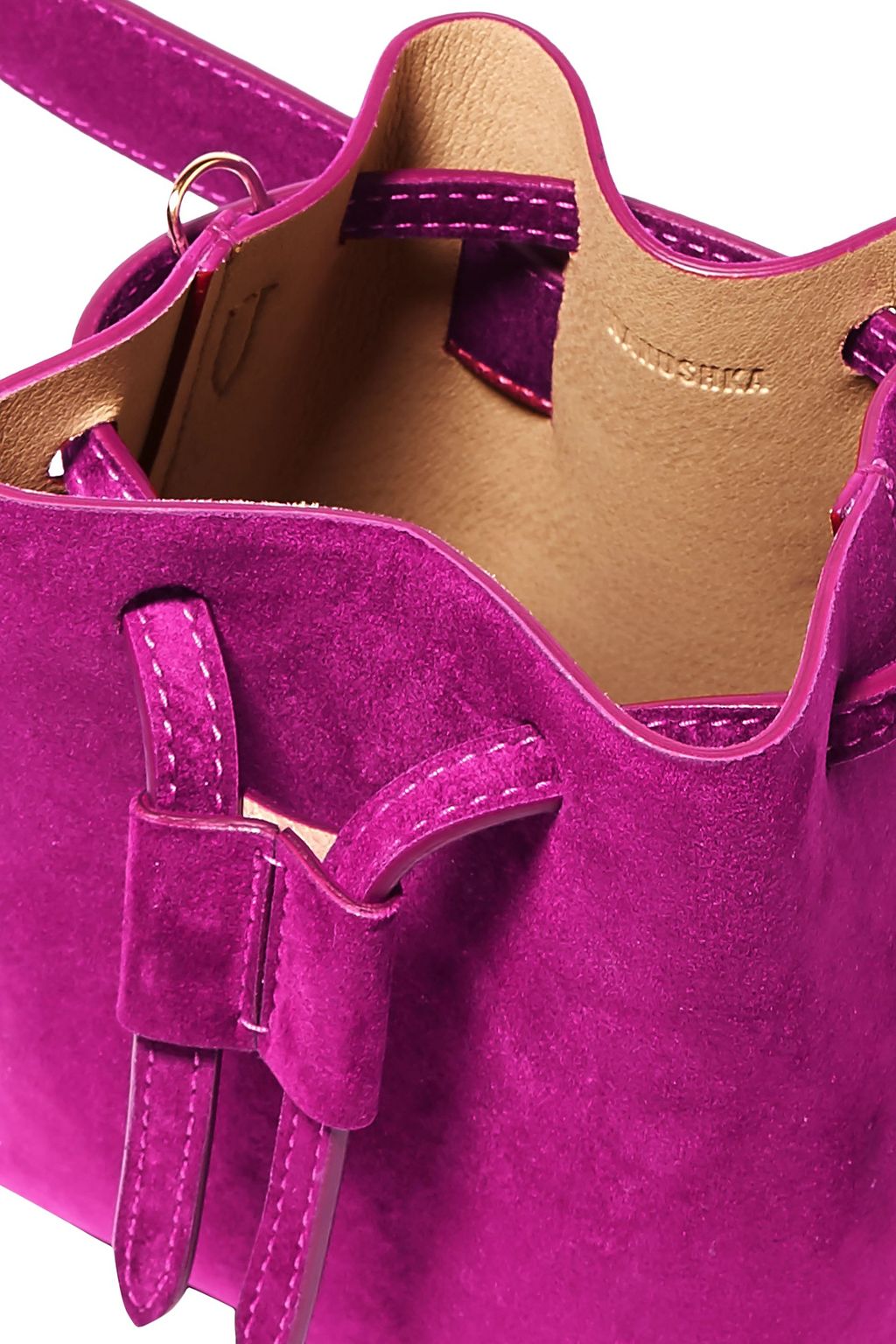NANUSHKA Minee convertible velvet belt bag