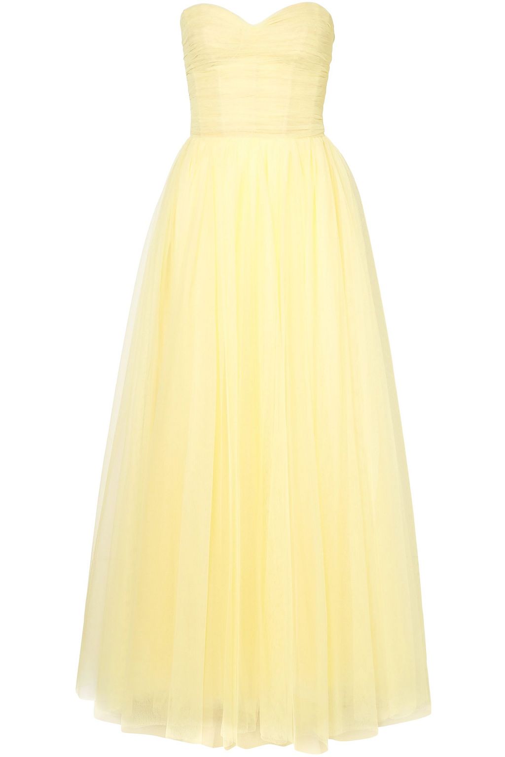 monique lhuillier yellow dress