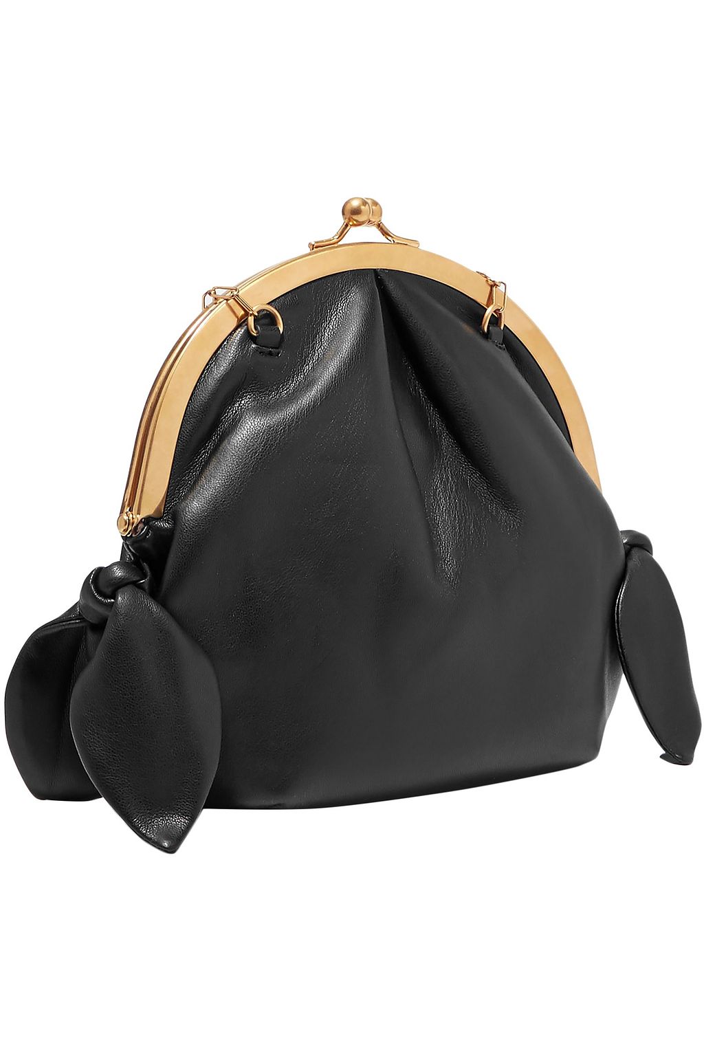 NANUSHKA Oana knotted vegan leather shoulder bag