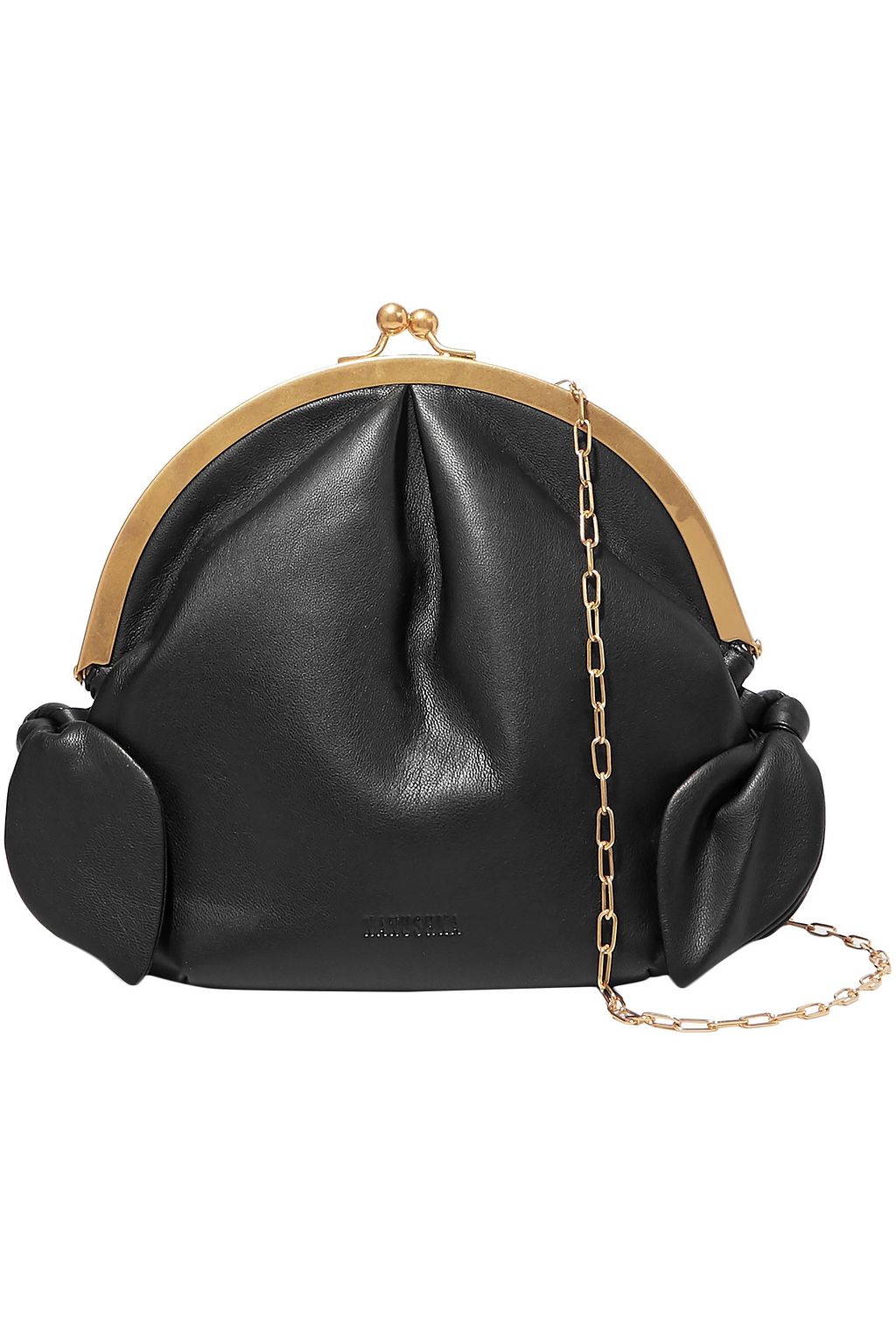 NANUSHKA Oana knotted vegan leather shoulder bag | Sale up to 70% off ...