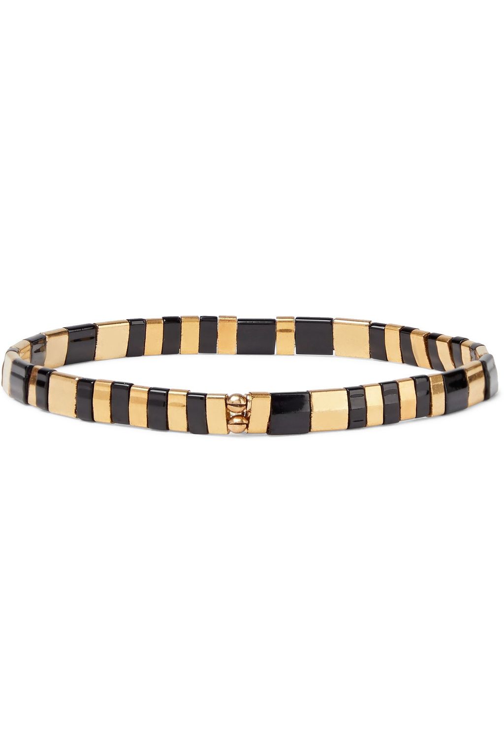 SHASHI Tilu 24-karat gold-plated bracelet