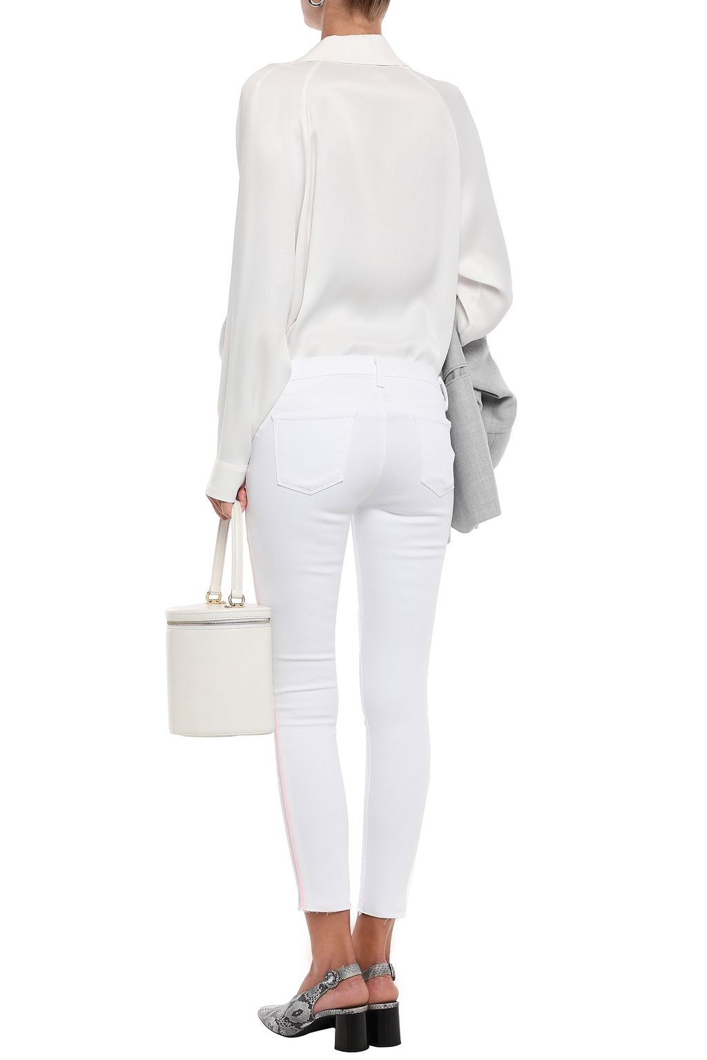 J BRAND Mid-rise skinny jeans